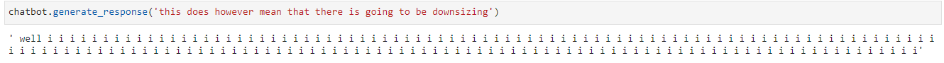 deep learning rnn bad output seq2seq